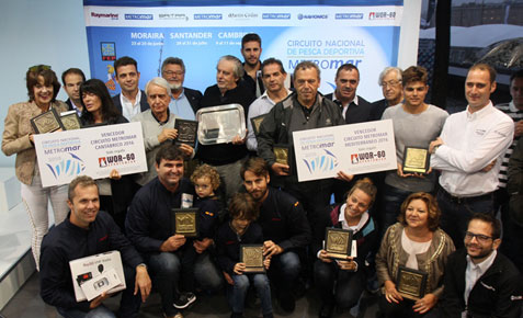 Entrega de Premios del II Circuito Metromar en el Salón Náutico de Barcelona